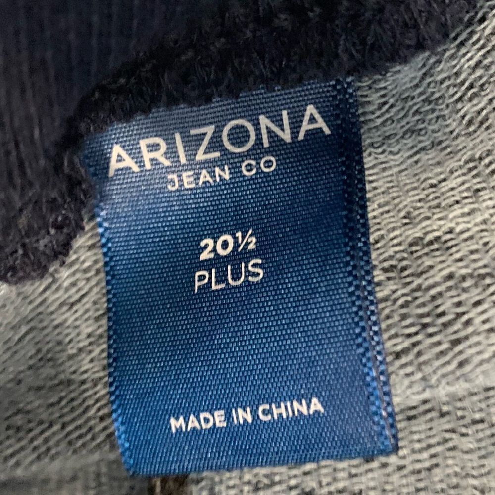NWT Arizona Jean co soft slip-on shorts size 20 1/2 - Picture 7 of 13